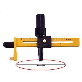 原装日本进口OLFA 爱利华 圆规刀CMP-1/DX 可割圆1.6-22CM直径