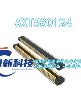原装现货 0.4MM 80pin 插头 80p AXT680124 公座板对板连接器