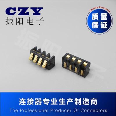 BC-11-4PD电池座SMT贴片式4P带定位柱电池座连接器接口电源插座
