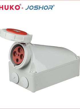 SCHUKO大电流3P4孔5孔125A明装工业插座TYP:1381 TYP:139 TYP:143