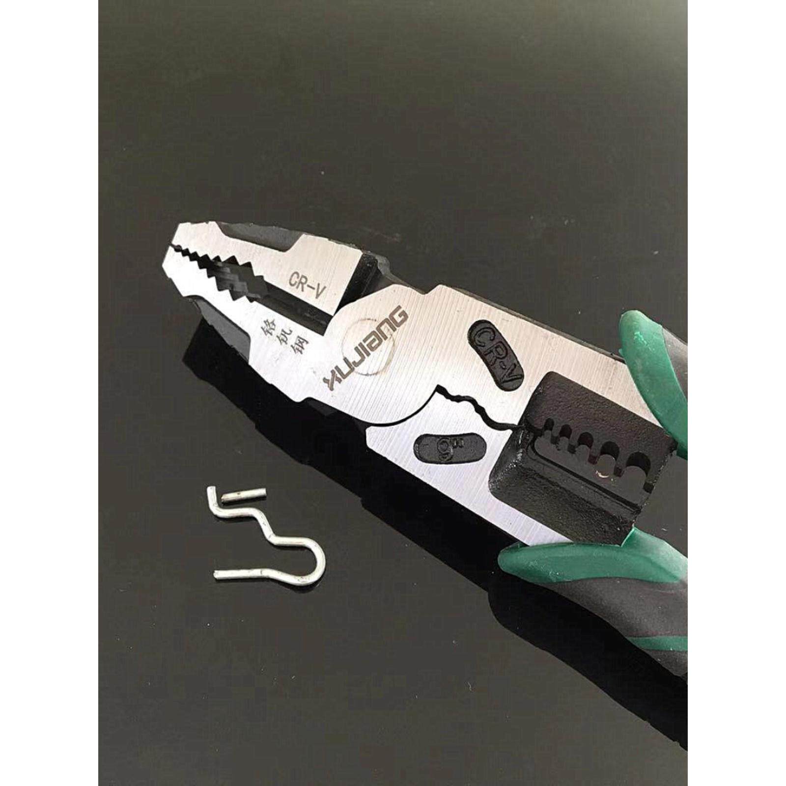 工业级省力手钳老虎钳 电工多功能9寸虎口钳平口压线钳万用钢丝钳