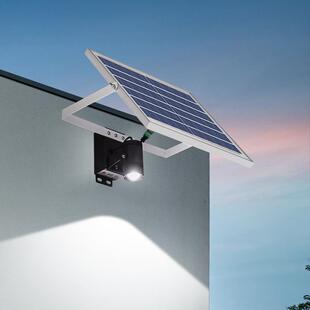 太阳能壁灯超亮投光灯大功率投射灯新农村家用照明路灯户外庭院灯