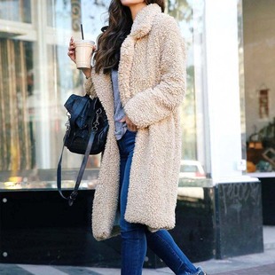 Winter Coat Women Autumn Warm Fur Long Faux 2022 Woman