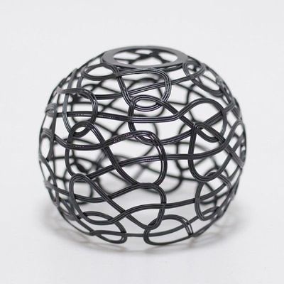 Iron Wire Lampshade Hollow Lamp Holder Wire Fixture Lamp