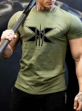 Tshirt for Men Bodybuilding  Graphic T Shirts Workout Fitnes