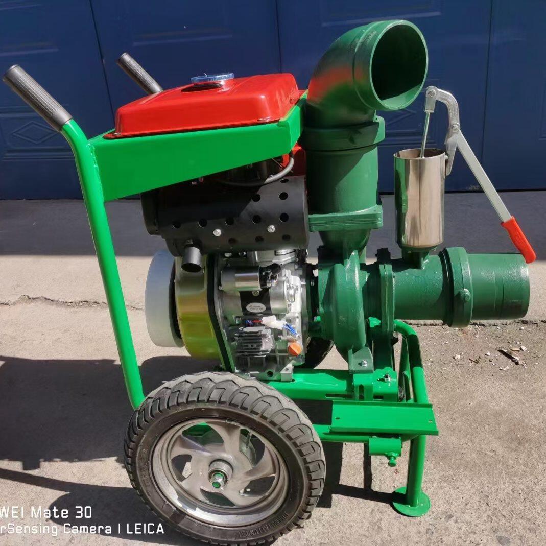 叶轮双式压井农用离心泵农田灌溉水泵高扬程滴灌喷灌柴油机