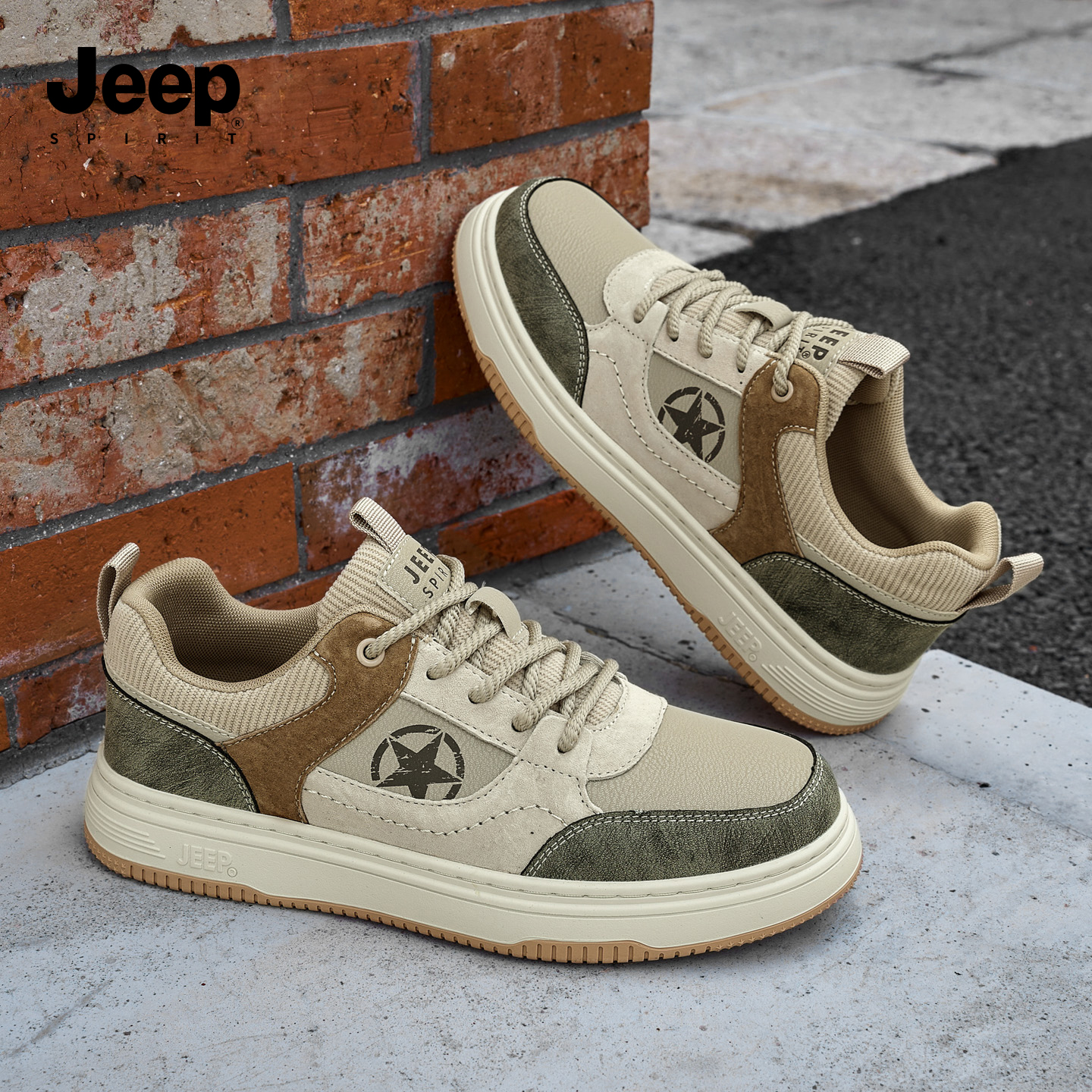 jeepspirit2025新款板鞋男