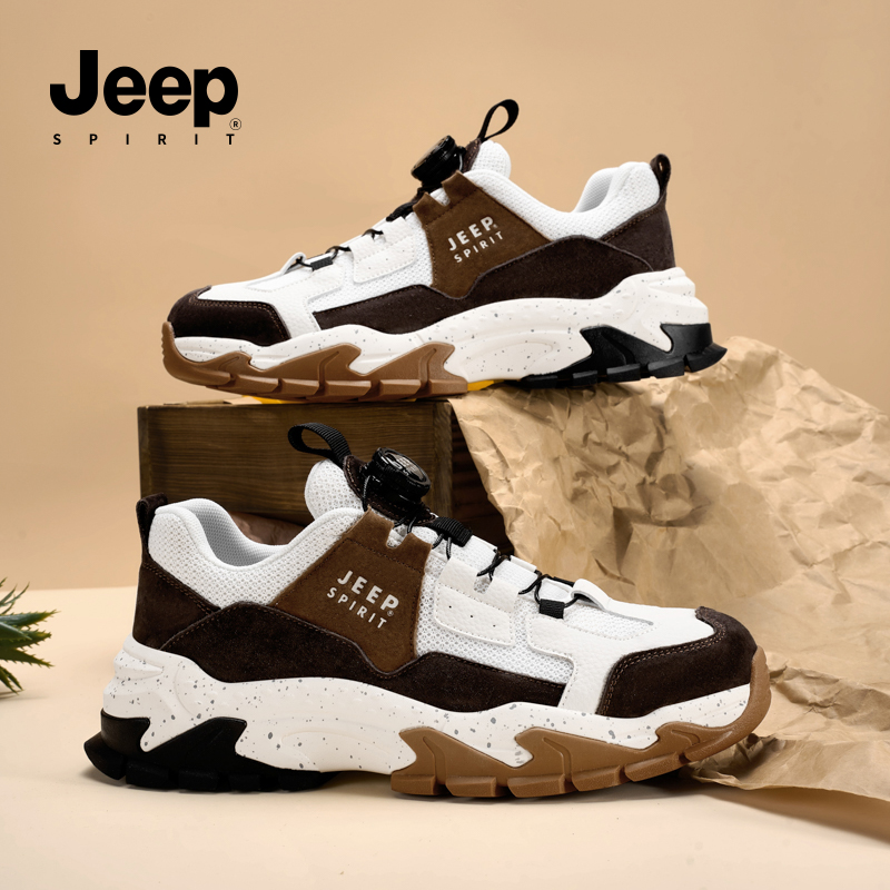 jeepspirit老爹鞋男2025春季新款