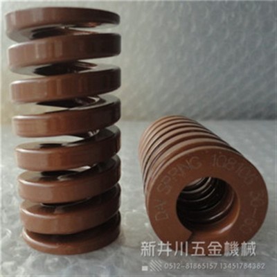日本大同茶色DB30x25-30x200昆山弹簧压缩 矩形弹簧模具配件
