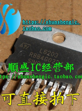 L6203 ST ZIP11脚 全新步进电机驱动器芯片 直插IC 模块 順盛