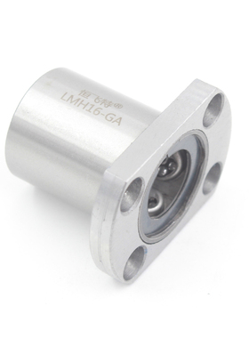 钢保耐高温双切边直线轴承LMH8 10 12 16 20 25 30 35 40UUGA椭圆