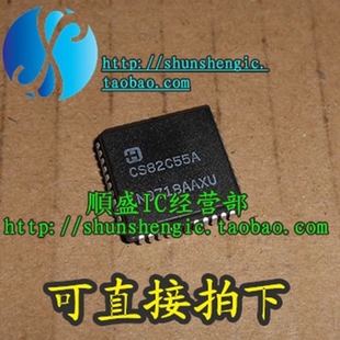 CS82C55AZ CS82C55A PLCC44脚 全新I/O扩展器芯片 插脚IC 正品