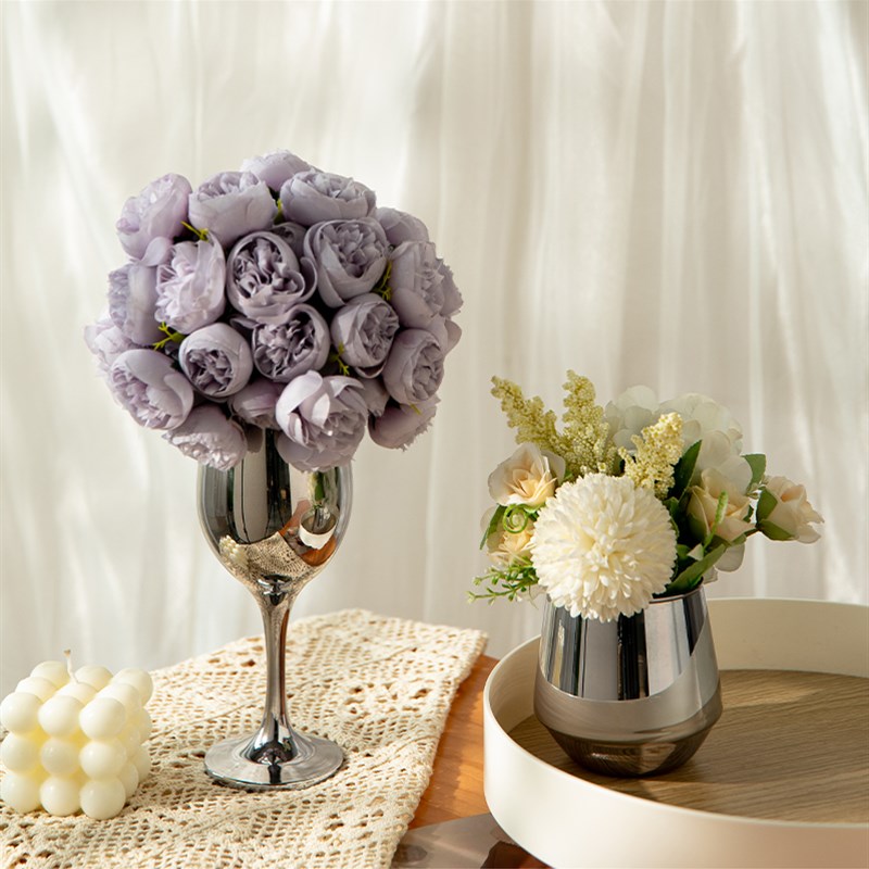 速发插门入户摆关假花瓶进花玄设客厅轻奢高端家居装饰品酒柜摆件