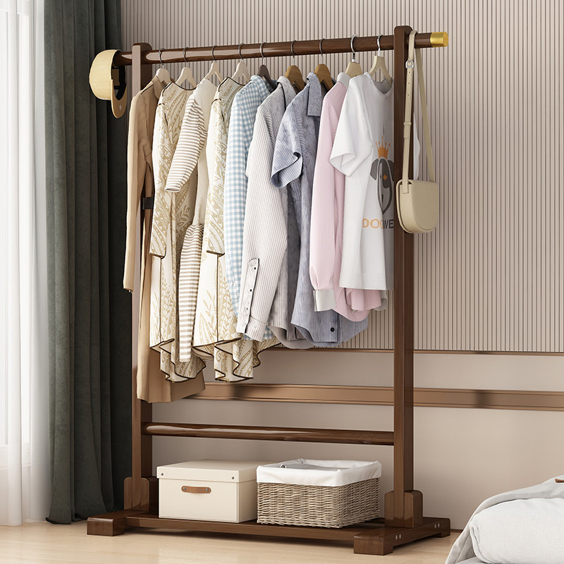 速发挂帽架子卧室落地衣衣架放脱下的衣服用衣柜晾衣架台收纳挂衣