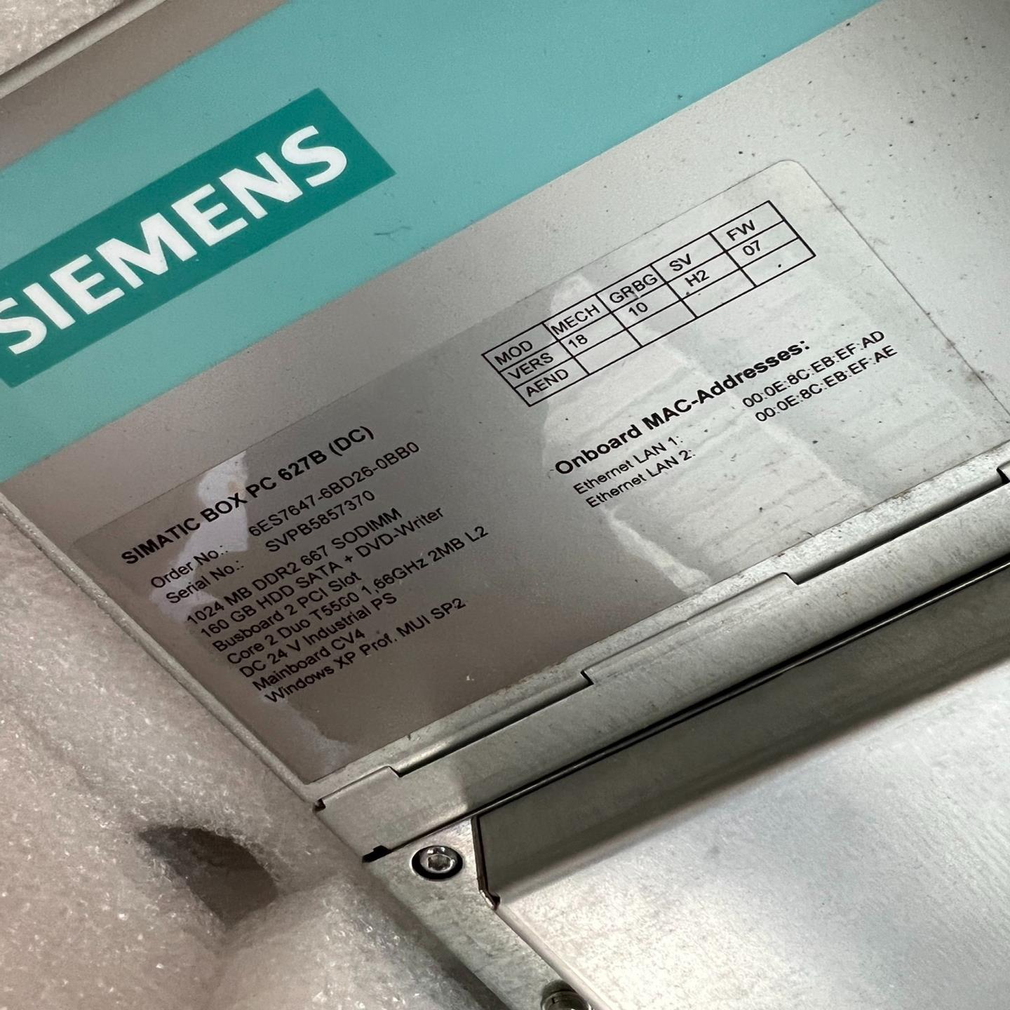 PC 6ES7647-6BD26-0BB0(崽崽配件）