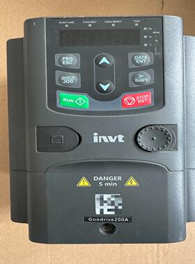英威腾变频器GD200A-1R5G-4  380V  1.5~议价
