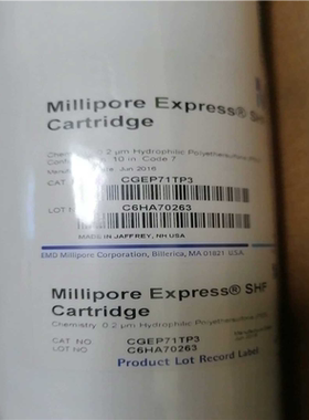 美国密理博拆叠滤芯CP71TP3型/Millpore E（夫美商行）