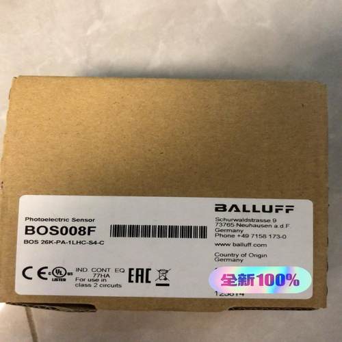 （议价）LLUFF全新原装BALLUFF巴鲁夫BOS 26K-P