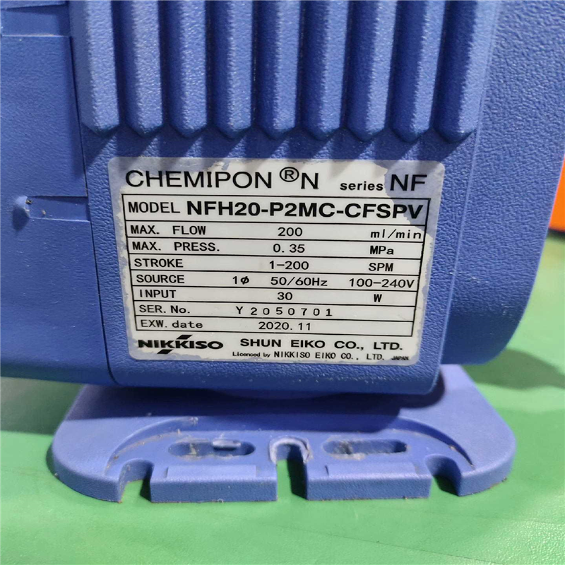 【顺庆】NIKKISO电磁计量泵NFH20-P2MC-CFSPV定量【议价】