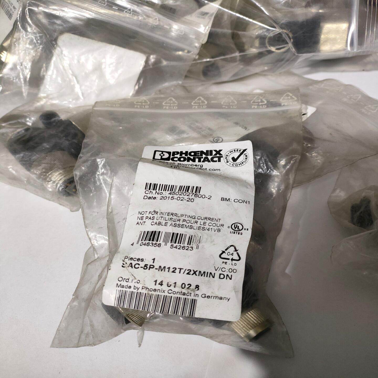 菲尼克斯1401028 SAC-5P-M12T2XMIN议价