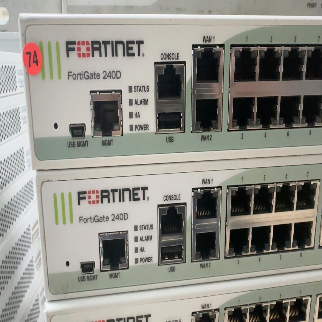 【顺庆】飞塔FORTINET FG-240D 飞塔防火墙 40口千兆【议价】