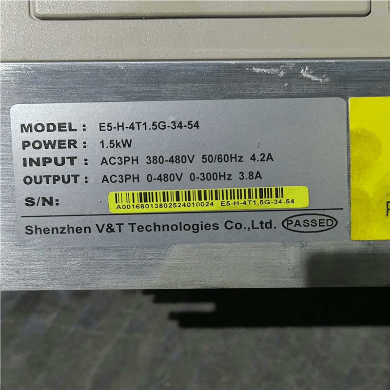 议~蓝海华腾变频器E5-H-4T1.5G-34-54