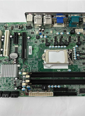 DFI  SB330-CRM双网卡工业设备工控机主板 99新~议价