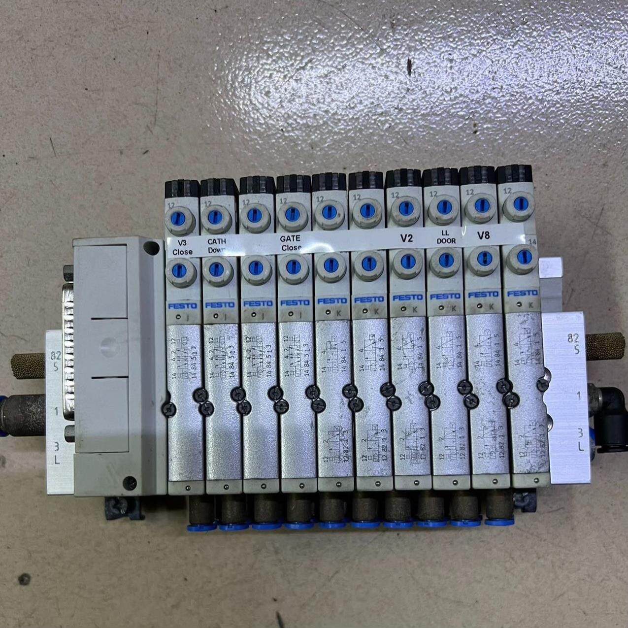 【顺庆】费斯特电磁阀阀岛托拆机件，成色漂亮【议价】
