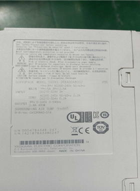 #安川7系驱动器  SGDXS-2R8A00A8002(崽崽配件）