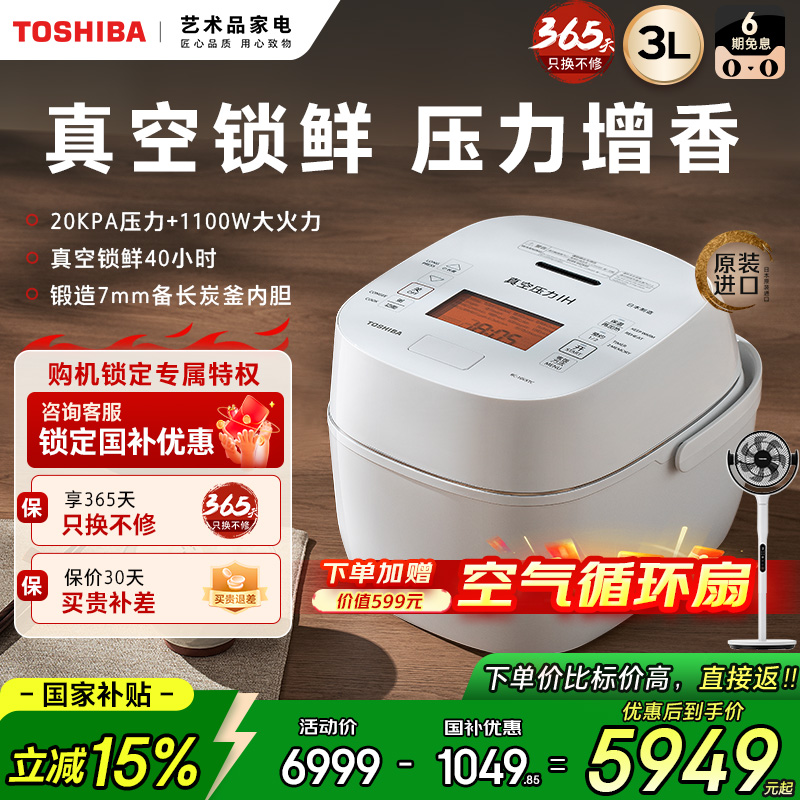 日本进口东芝云朵煲pro10VXTC