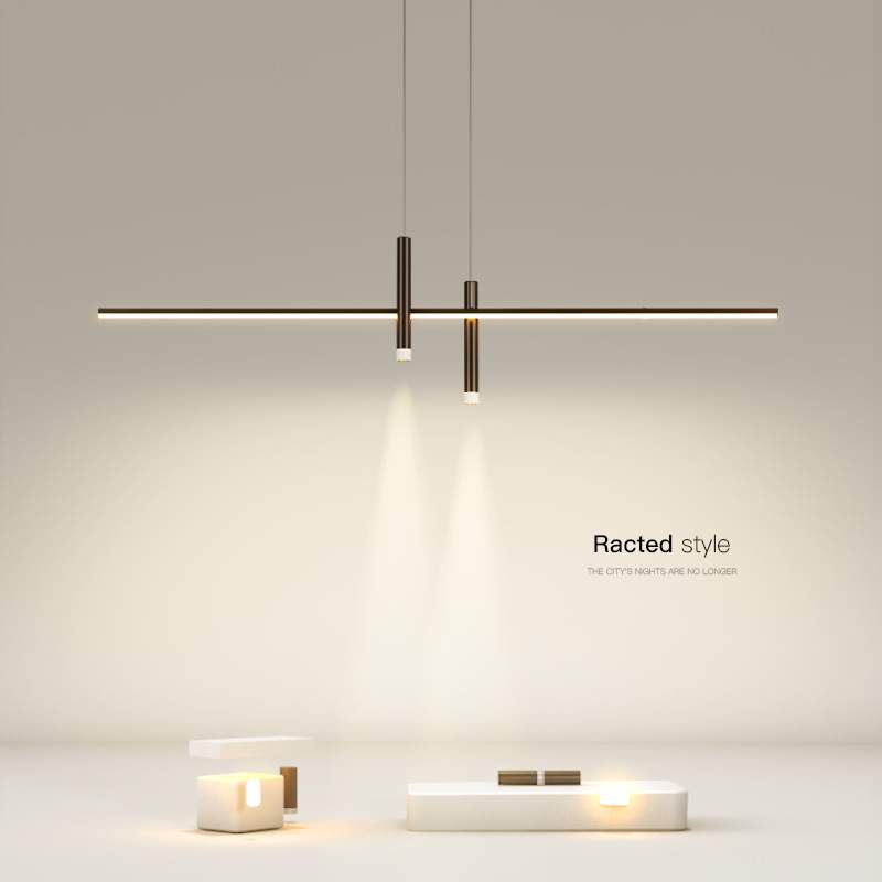 简约吊灯led餐厅灯现代轻奢北欧创意吧台客厅饭厅主卧室书房灯具