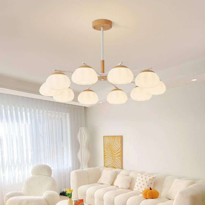 奶油风客厅灯原木风现代简约大厅主灯餐厅灯卧室泡芙吊灯中山灯具,包装,五金配件包装,淘宝优惠券,粉丝福利购,淘宝优惠卷