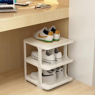 柜桌下收纳神器门口小鞋 盒收纳盒透明简约型鞋 架 架鞋 大学生宿舍鞋