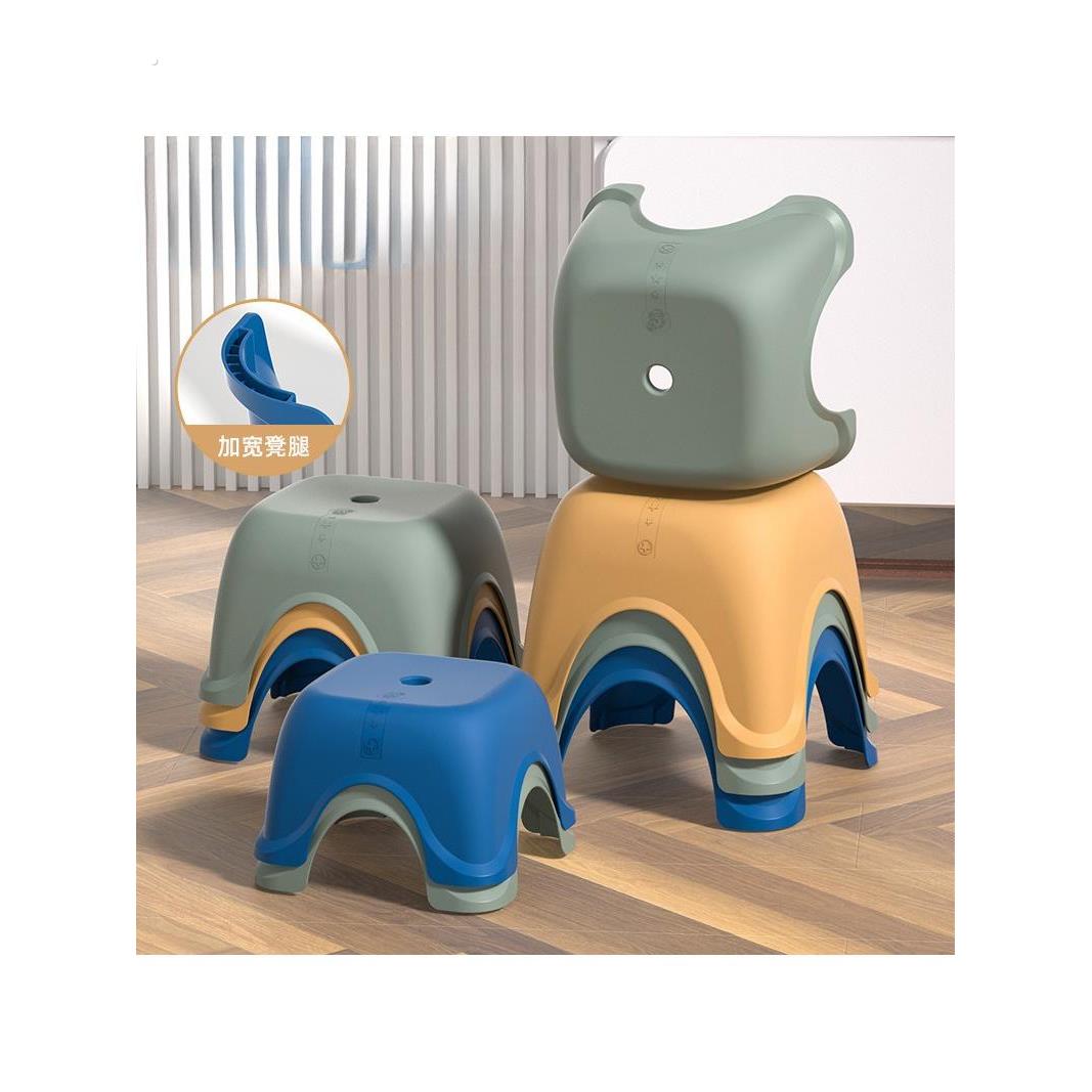 塑料板凳儿童凳家用踩脚防滑加厚胶凳成人脚踏宝宝矮凳浴室小凳子