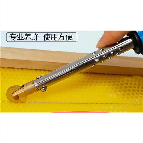 花花新电烙铁压线 线器发热多功能蜂巢滚轮电热蜂具焊接电烫养蜂