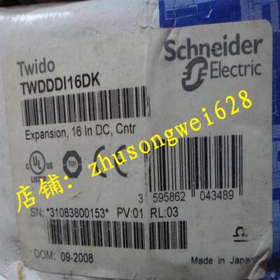 可程式设计控制器TWDDDI16DK数字量原装模块实物