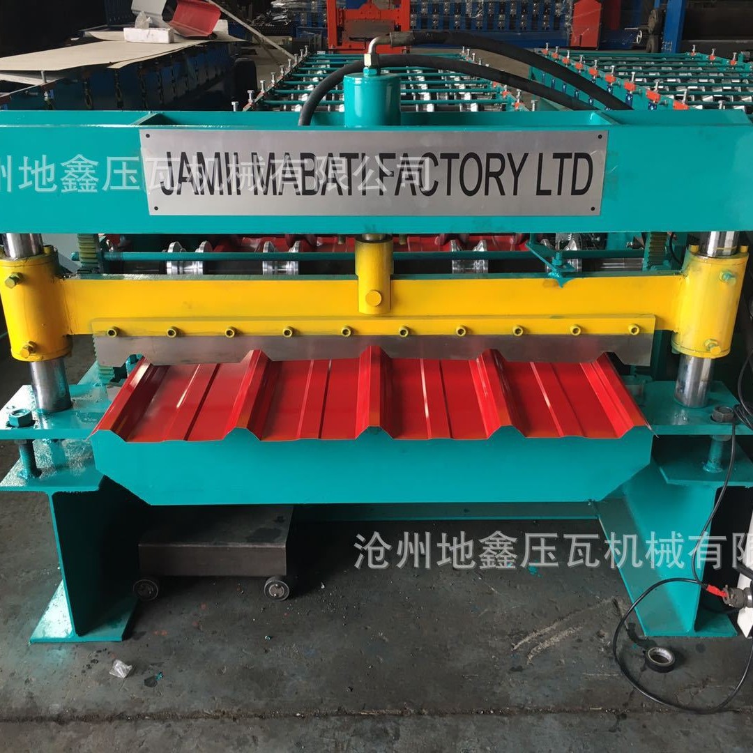地鑫屋面板840单板压瓦机