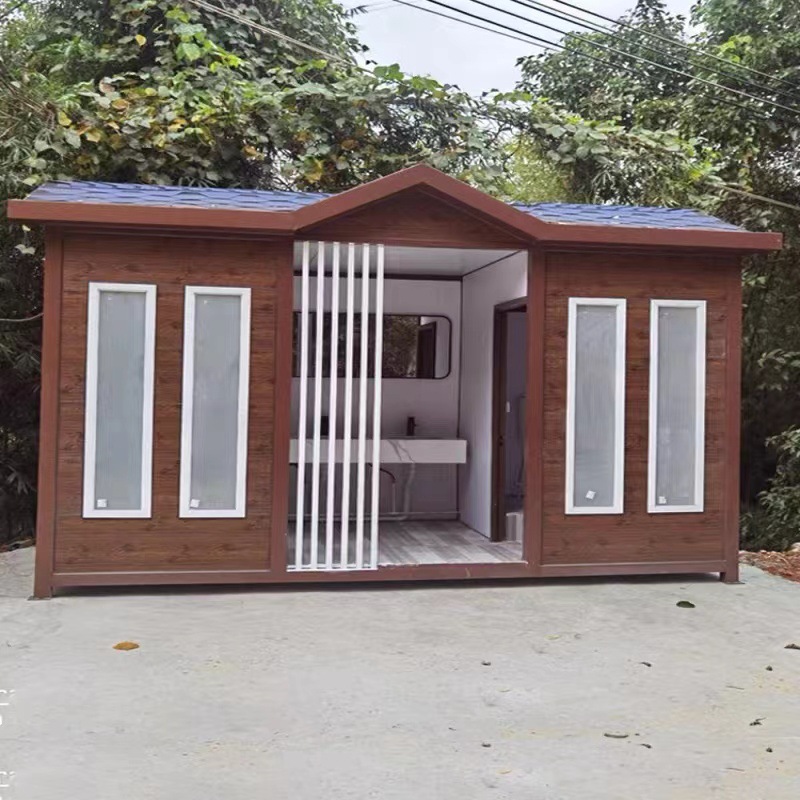 郑州智能移动厕所智慧卫生间装配式环保厕所景区雕花板公共卫生间