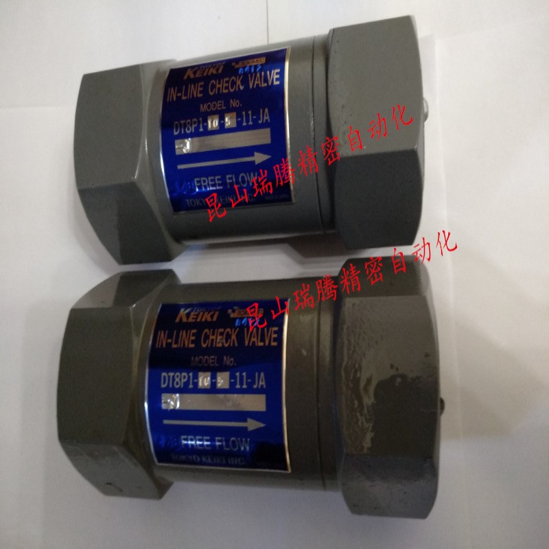 DT8P1-10-30-11-JA-J 东京计器TokyoKeiki直通单向阀