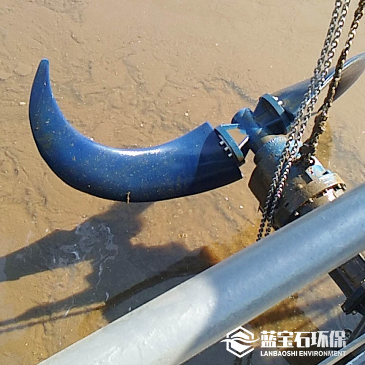 污水潜水低速防缠绕推流搅拌机