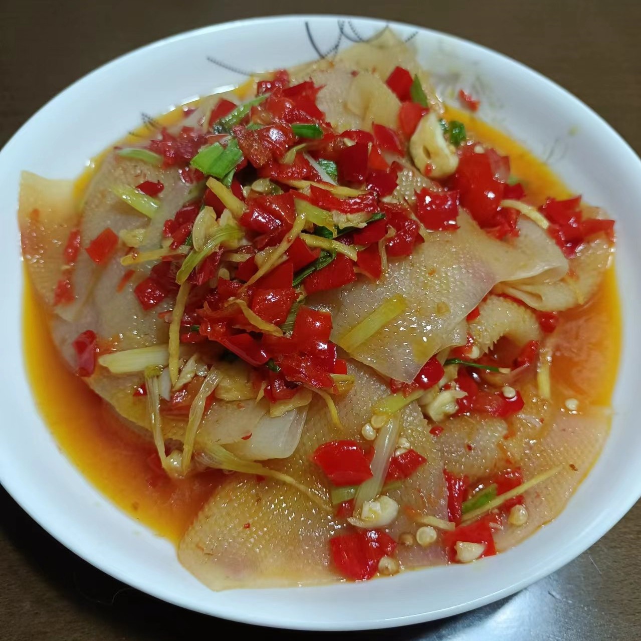 臻魔丽魔芋白毛肚爽口千层肚斋菜纯素食凉拌串串麻辣烫火锅食材
