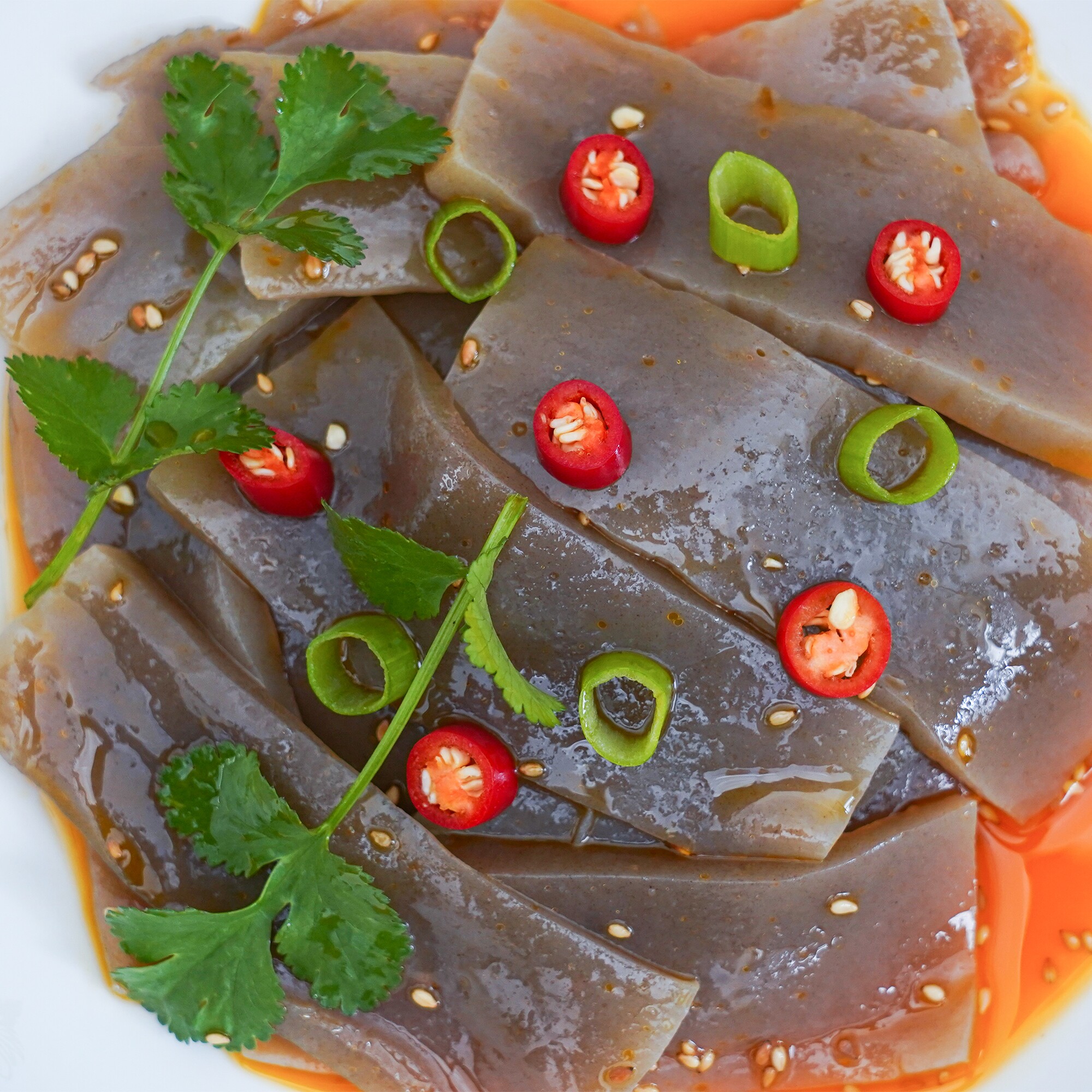 臻魔丽魔芋豆腐陕西镇巴花魔芋精粉凉拌料理火锅烧烤关东煮食材