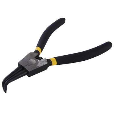 威克(vico)WK25047高碳钢家用弯型轴用卡簧钳防滑发黑防锈处理