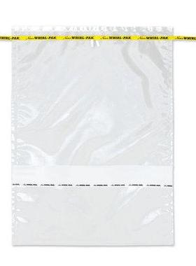 美国Nasco Whirl-Pak无菌采样袋B01447WA 带白色标签 标准样品袋