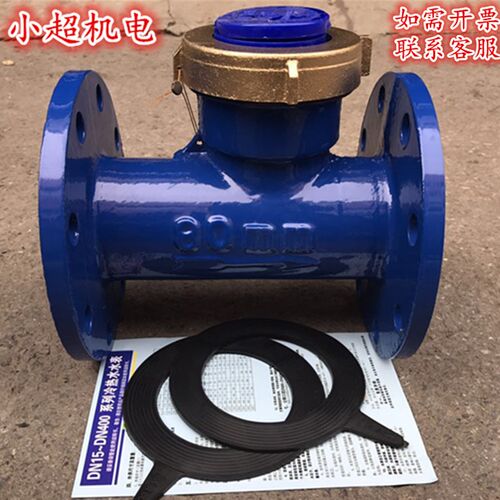宁波金龙水平旋翼式法兰冷水表 热水表DN150 100 80 65 50 40包邮
