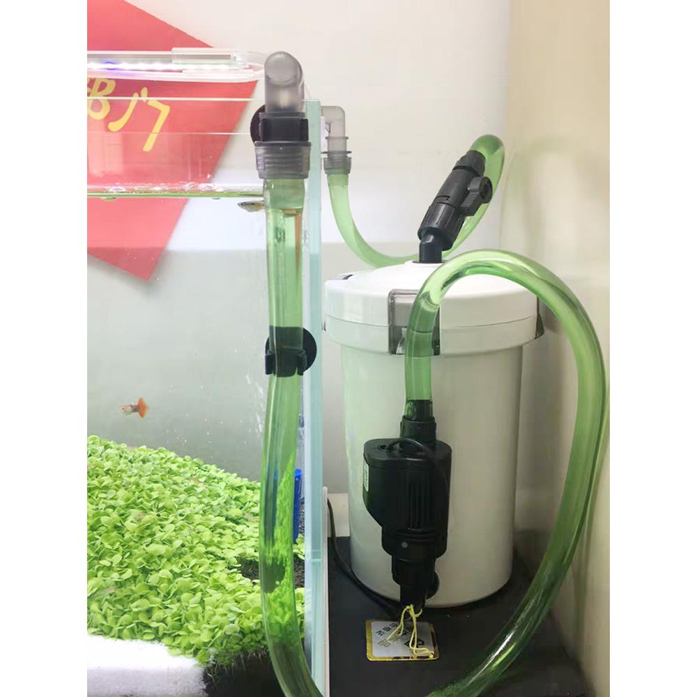 森森鱼缸过滤器小鱼缸外置过滤桶小型水族箱前置桶循环泵草缸静音