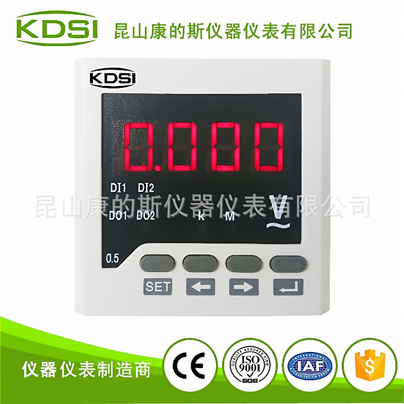 KDSI供应数字显示表BE-72AV-T500V单相电压数显表量大从优