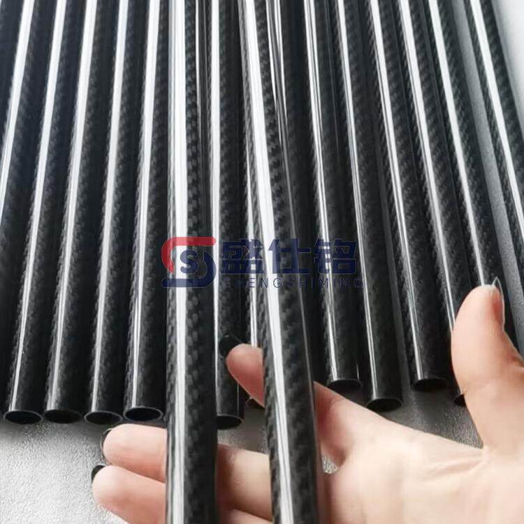 3K碳纤维圆管内径468101214高强碳管哑光亮光平纹斜纹