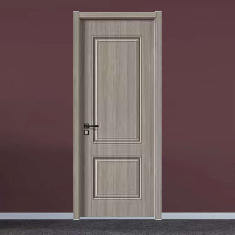 碳晶模压门工程学校家用门实木门室内卧室门轻奢新中式木门