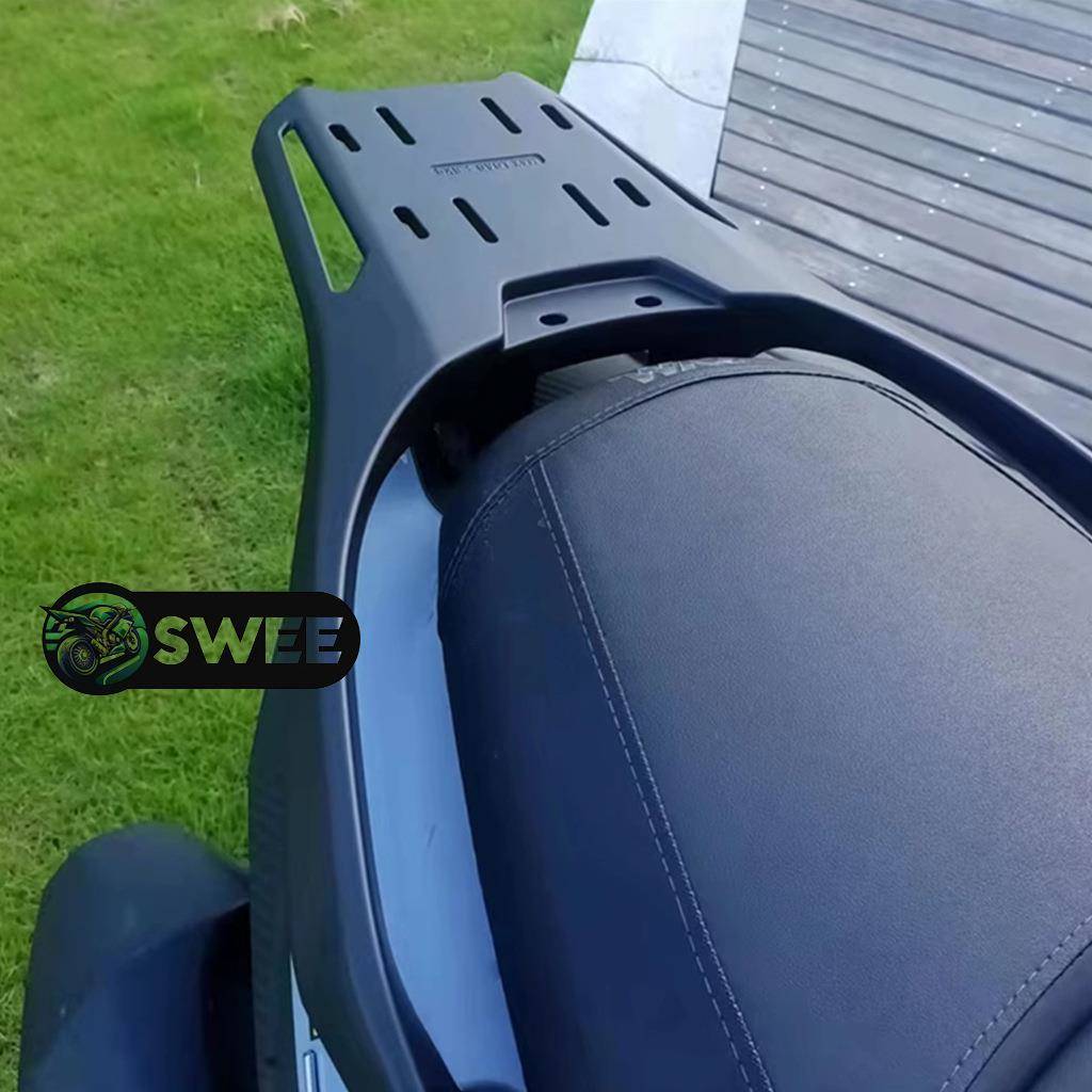 适用SYM三阳巡弋300九妹Z300踏板九妹铝合金后货架尾架后备箱尾架